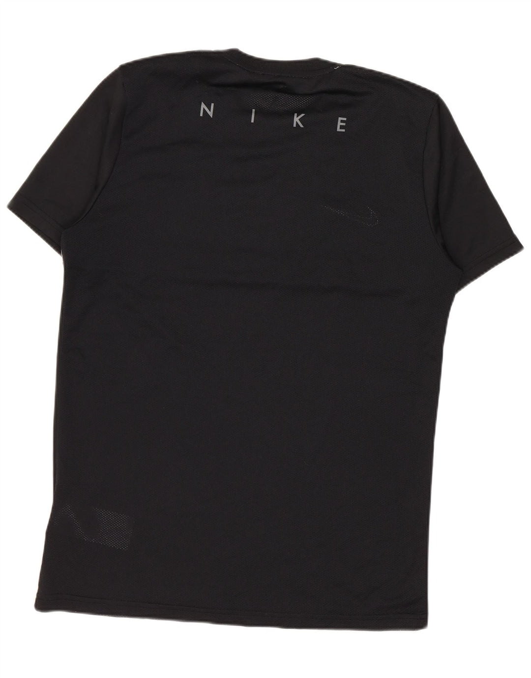 Tricou Nike Dri Fit pentru bărbați Top Mediu Negru Poliester Bloc de culoare