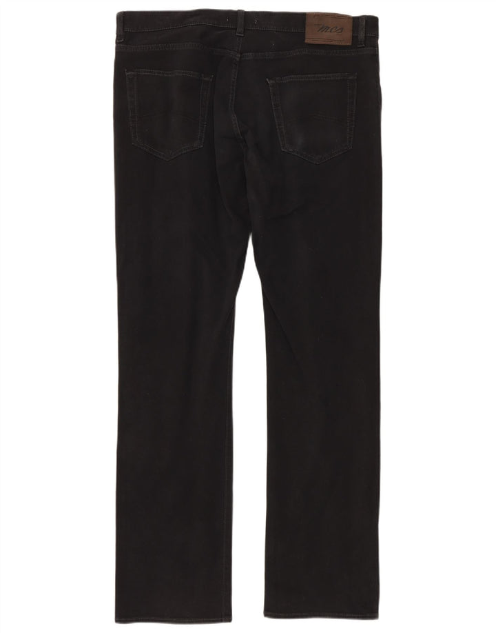 MARLBORO CLASSICS Blugi drepți cu ajustare normală pentru bărbați W36 L34 Bumbac negru