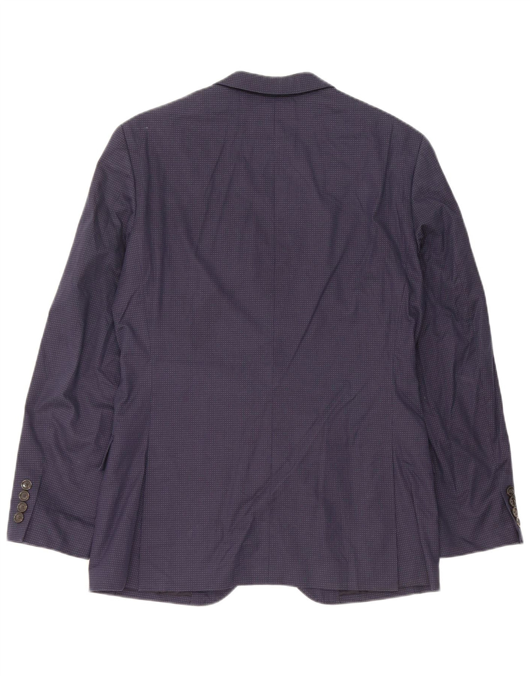 J. Crew Sacou Ludlow pentru bărbați, cu 2 nasturi, Marea Britanie 36 Mic, bleumarin, cu pete
