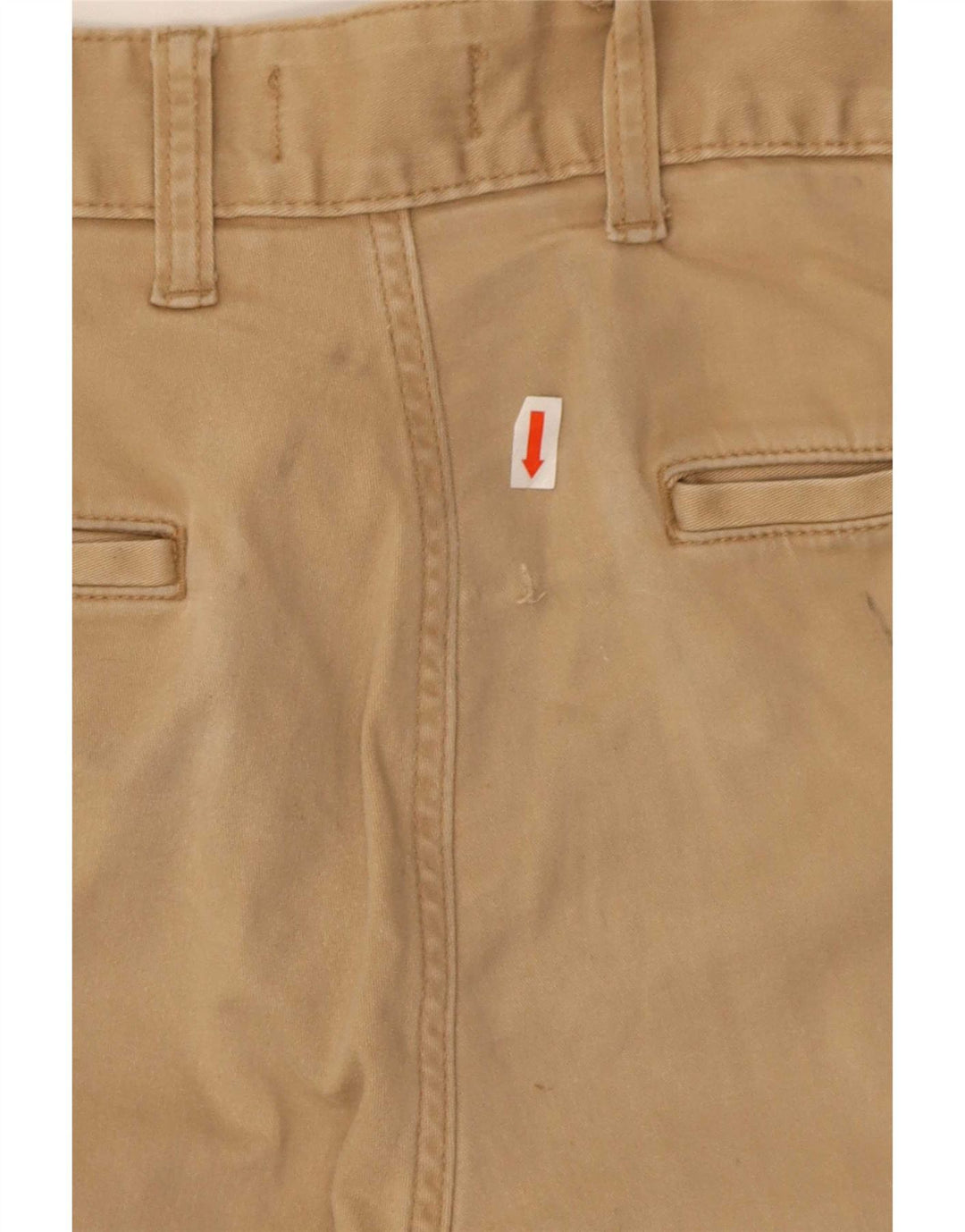 Pantaloni scurți chino pentru bărbați Tommy Hilfiger W33 bumbac mediu bej