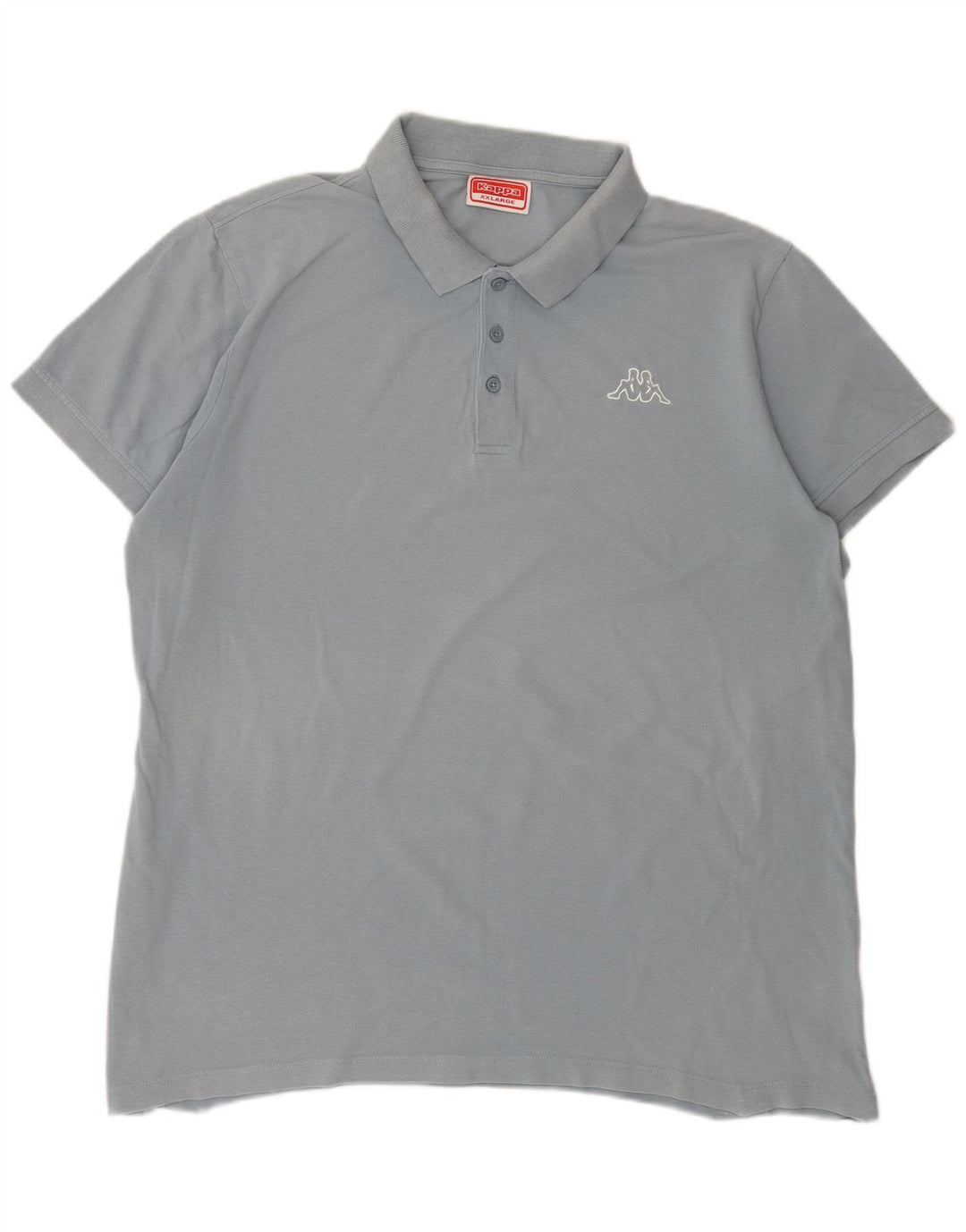 Cămașă polo pentru bărbați Kappa 2XL, bumbac albastru