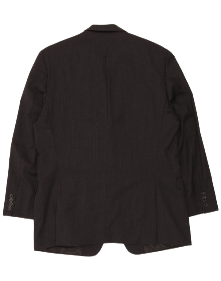Jachetă Blazer pentru bărbați Calvin Klein, cu 2 nasturi, UK 44 2XL Lână gri