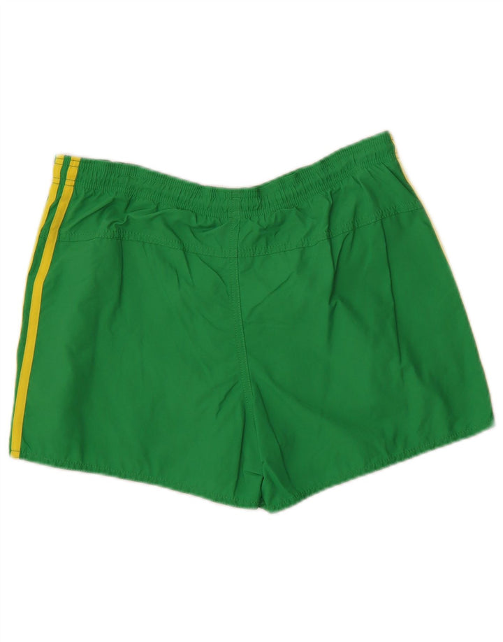 Pantaloni scurți de înot Adidas pentru bărbați, nailon mic, verde