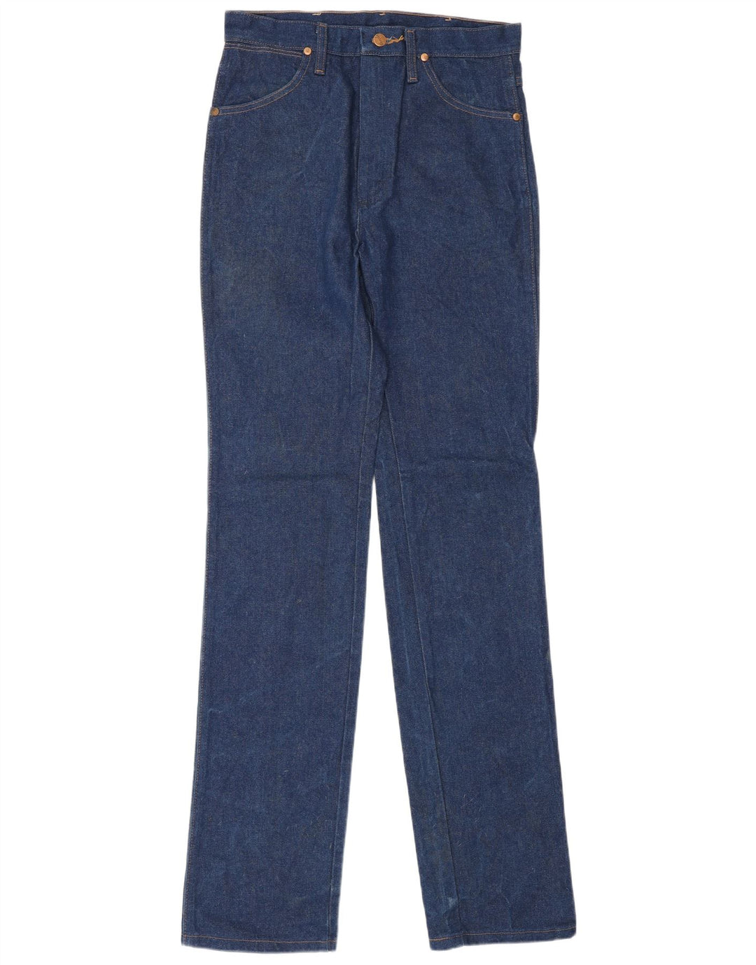 Blugi drepti pentru femei Wrangler W30 L36 Bumbac albastru