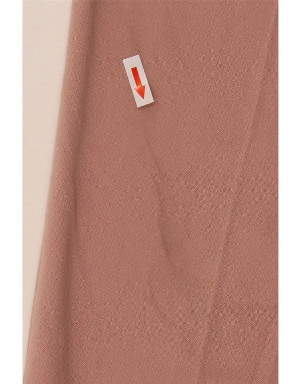 Marks & Spencer Pantaloni casual pentru femei cu talie înaltă UK 12 Medium W30 L28 Roz