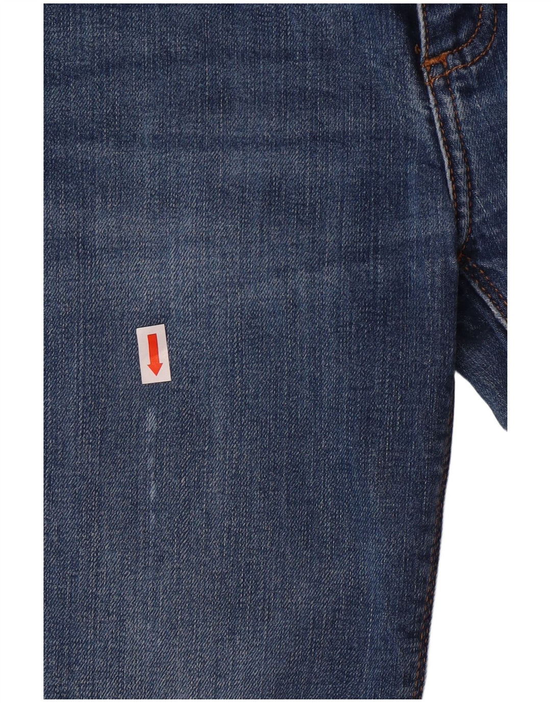 TOMMY HILFIGER Blugi skinny pentru fete 7-8 ani W24 L23 albastru bumbac