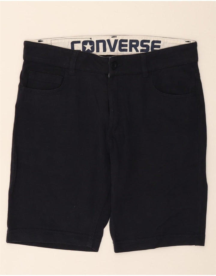 Pantaloni scurți casual pentru bărbați CONVERSE Small W29 Bumbac bleumarin