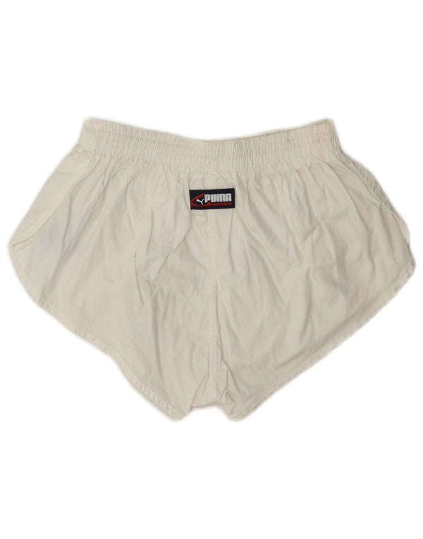 Pantaloni scurti sport Puma pentru femei UK 10 Small White