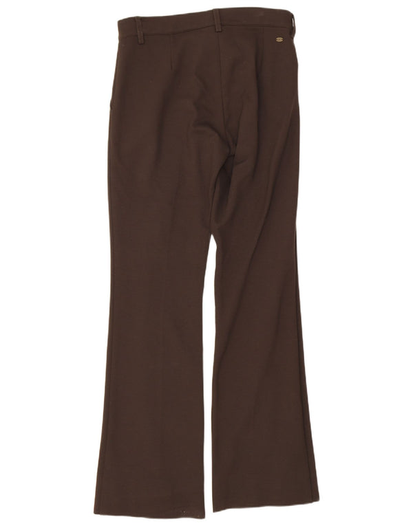 Marella Pantaloni chino pentru femei EMME Bootcut pegged UK 6 XS W26 L29 maro