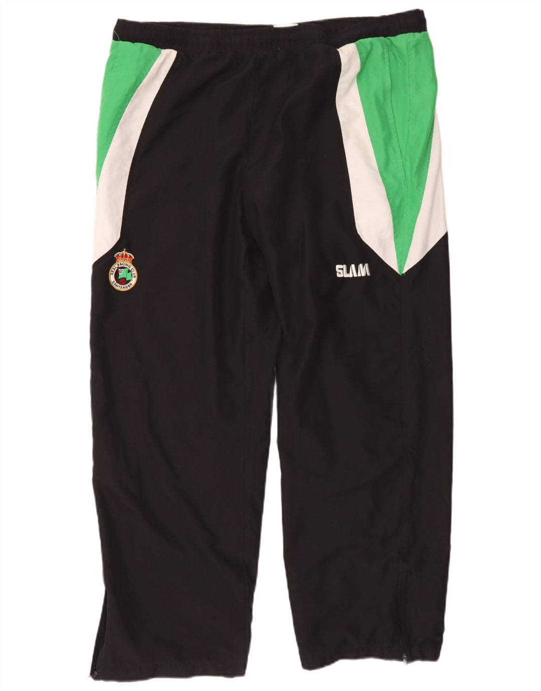 Pantaloni de trening pentru bărbați Slam, mari, negru, poliester color bloc