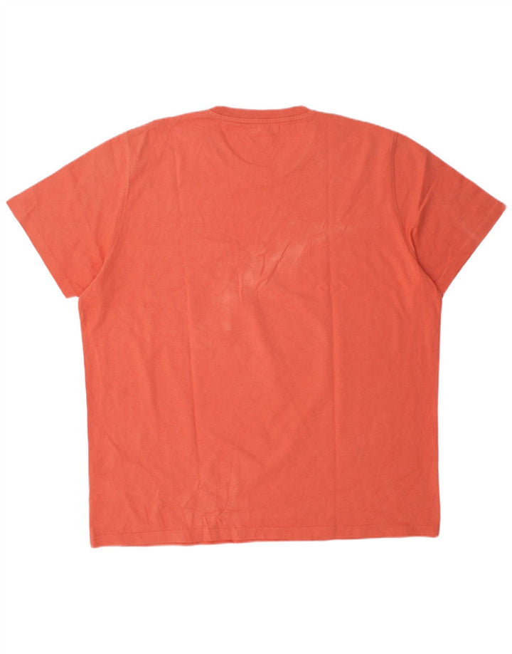 Tricou Lee pentru bărbați, cu croiala normală, 2XL, bumbac portocaliu