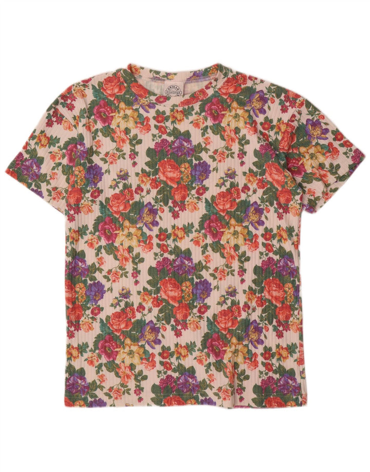 Tricou grafic pentru bărbați ERIKA Top Mediu Multicolor Bumbac Floral