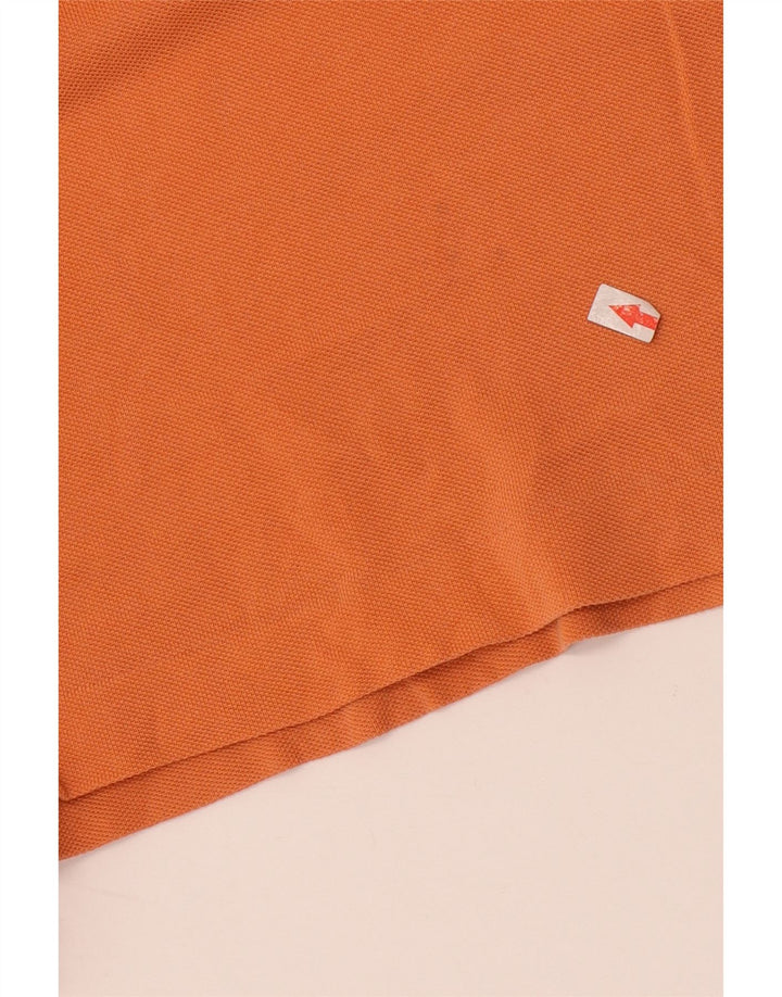 Tricou polo pentru bărbați Lacoste Mărimea 6 XL Portocaliu
