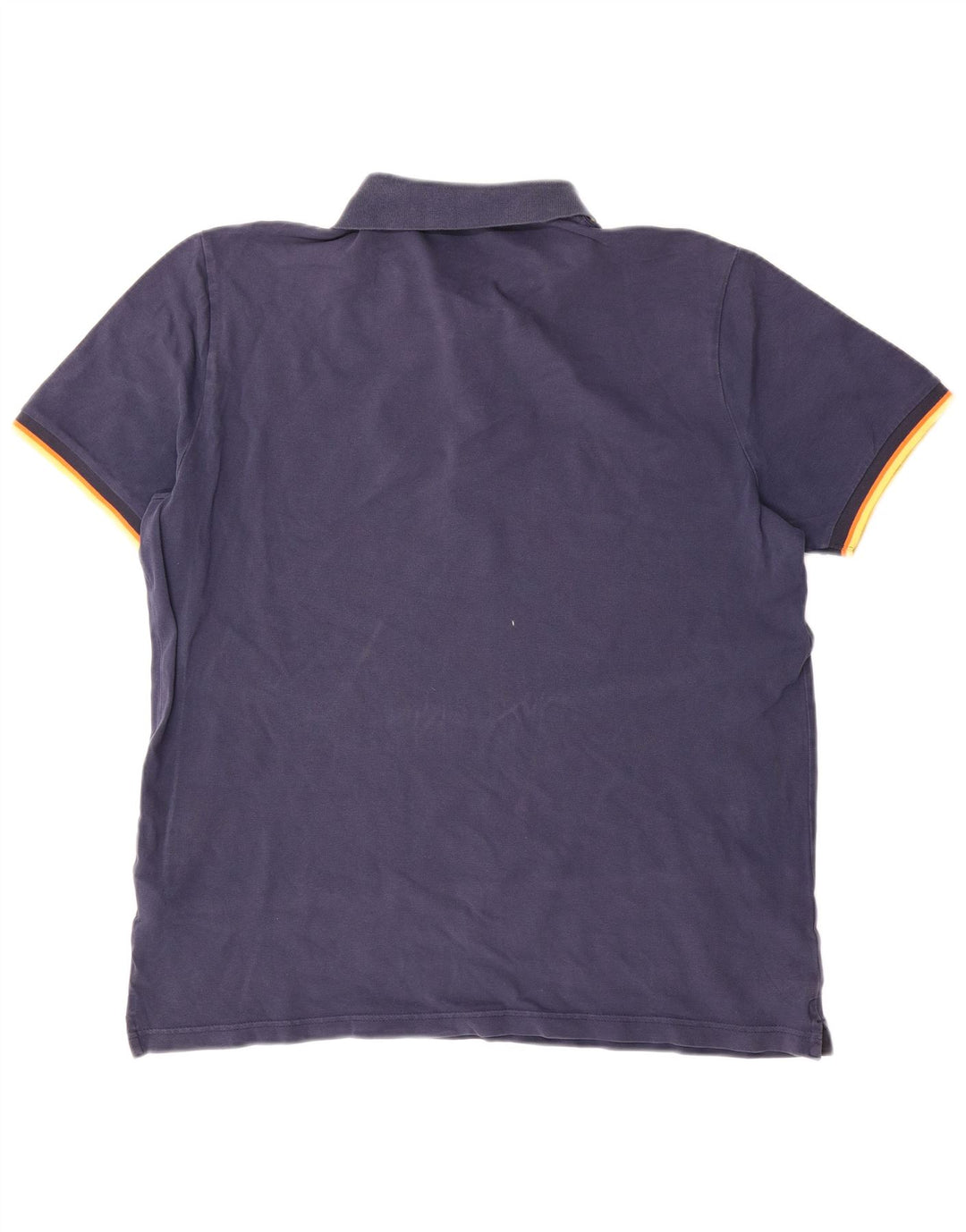 Tricou polo pentru bărbați K-Way 2XL bumbac bleumarin