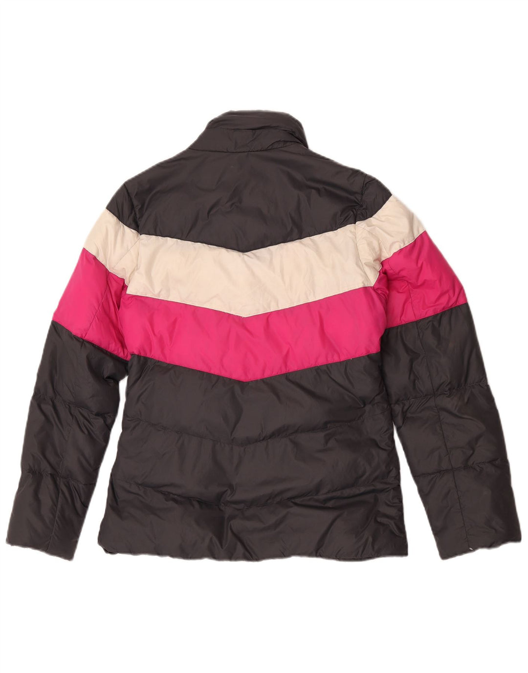 Jachetă căptușită Nike pentru femei UK 14 Medium Black Colorblock