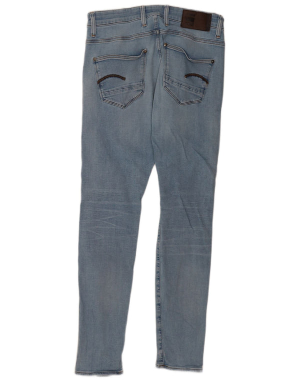 Blugi skinny G-Star Revend pentru bărbați W30 L32 Bumbac albastru