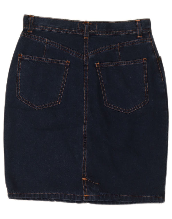 Emmanuel Shvili Fusta Denim Donald Duck pentru femei IT 40 Small W26 Bleumarin