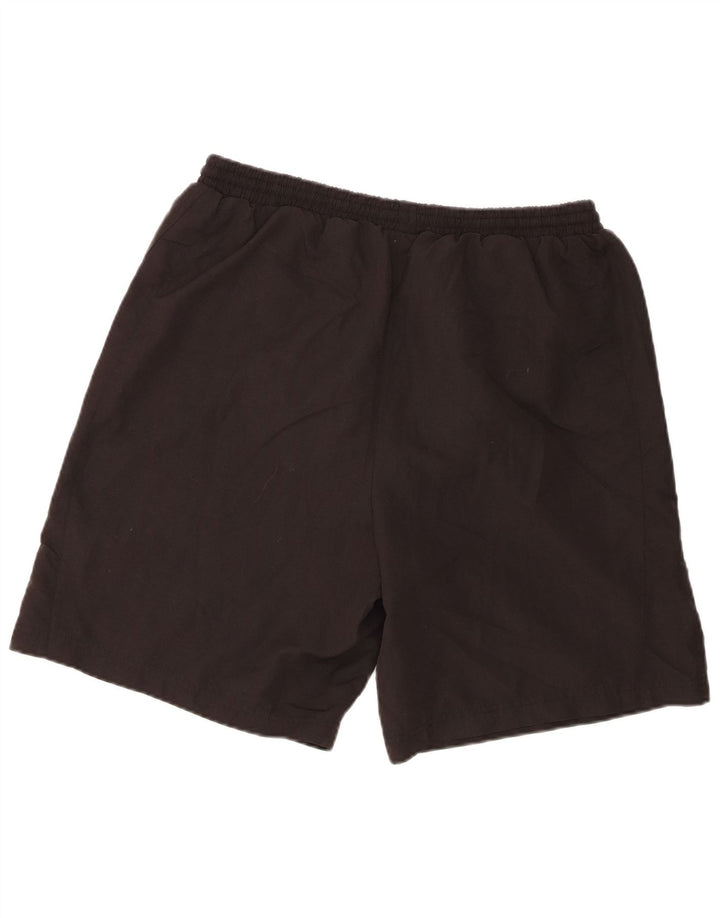 Pantaloni scurți sport grafic Umbro pentru bărbați XL poliester negru