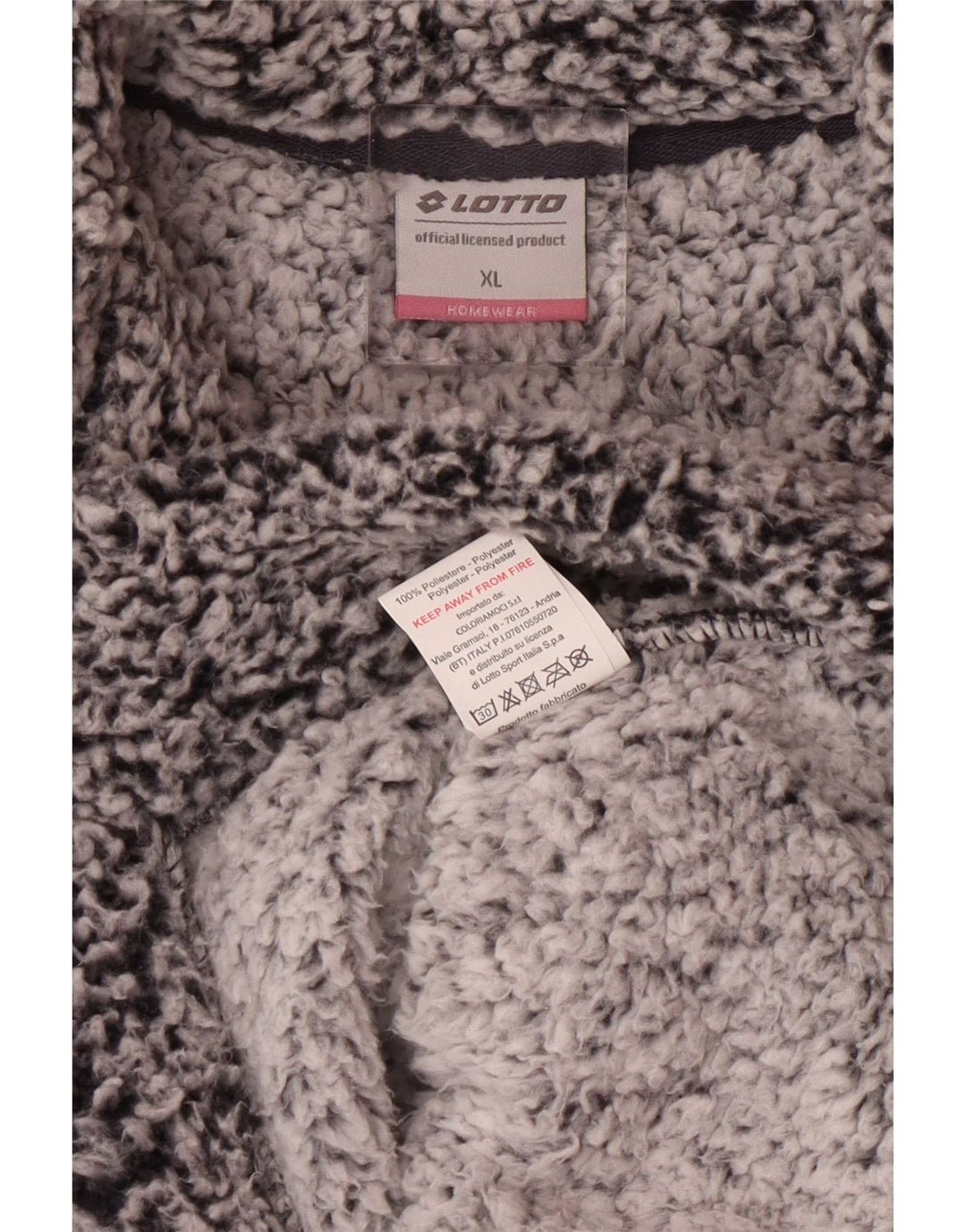 Jachetă Lotto pentru femei, UK 18 XL, gri, poliester color bloc