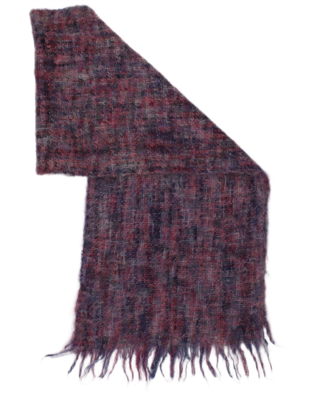 Eșarfă vintage dreptunghiulară pentru femei, mărime unică, multicoloră