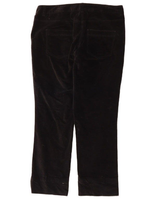 BODEN Pantaloni chino drepți pentru femei UK 14 Large W34 L27 Bumbac negru