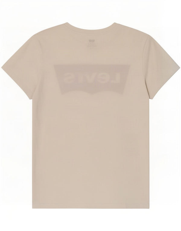 Tricou grafic Levi's pentru femei Top UK 10 Small White Bumbac