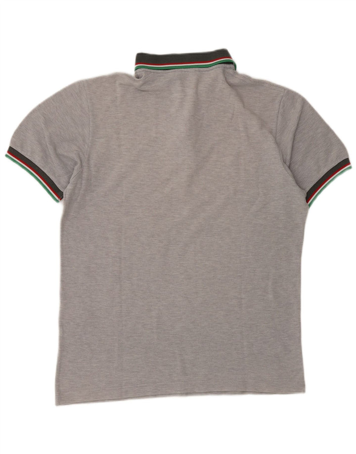 Tricou polo pentru bărbați Refrigiwear, bumbac gri mic