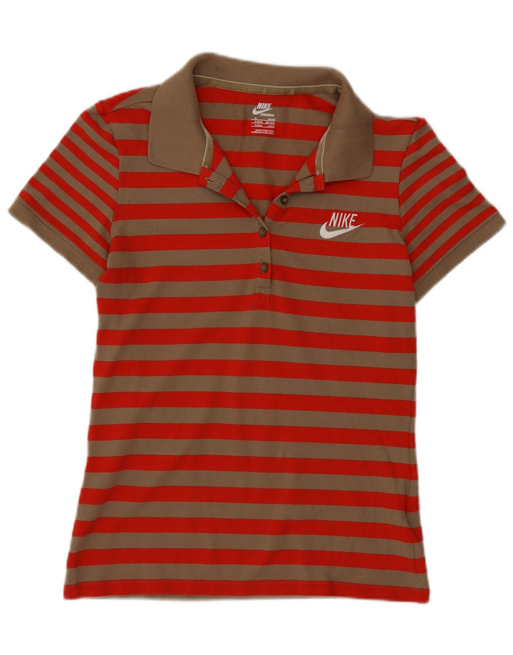 Tricou polo Nike pentru femei UK 10/12 Medium Red Dunge