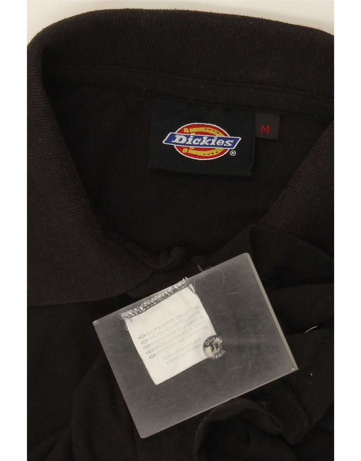 Tricou polo Dickies pentru bărbați, poliester mediu negru