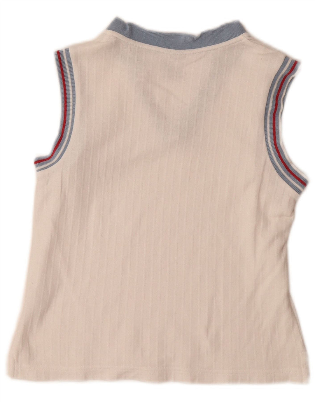 Vest Vest Top Femei Fila IT 44 Medium Alb Bumbac