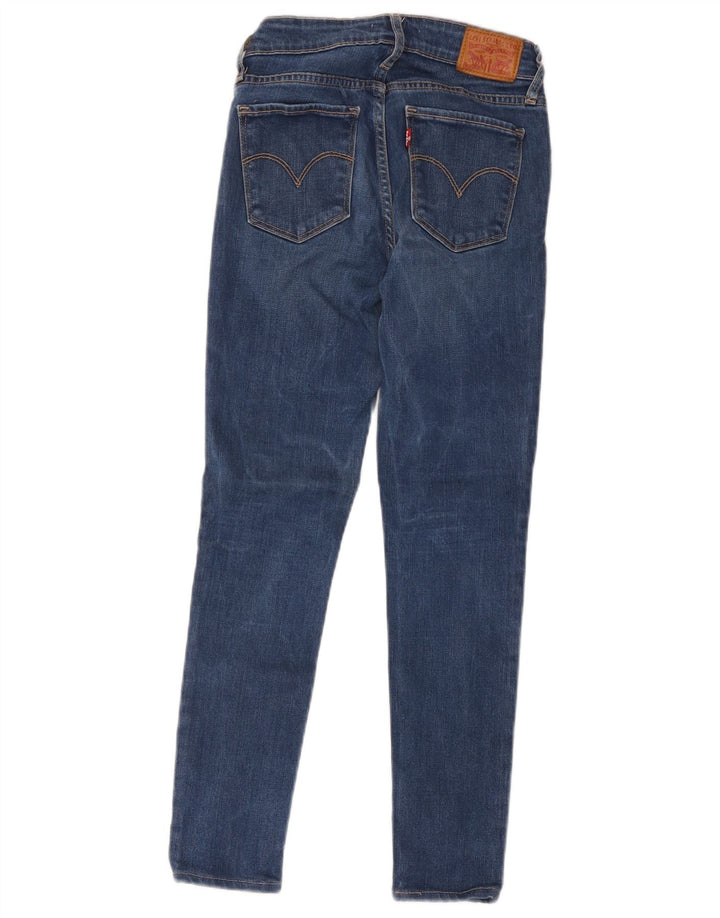 Blugi skinny Levi's 711 pentru femei W25 L26 poliester albastru
