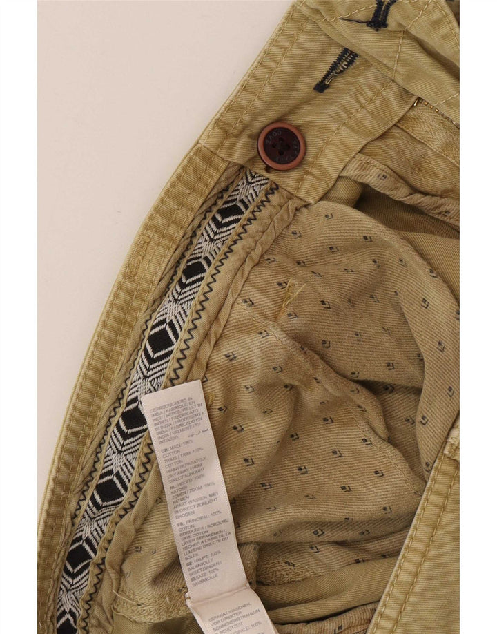Pantaloni scurți chino pentru bărbați Fat Face W36 Large Kaki Bumbac