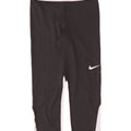 Leggings Nike Womens Dri Fit UK 14 Medium Black Poliester Sports