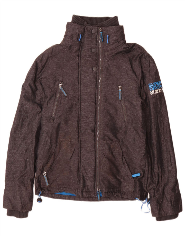 Superdry Windattacker Windbreaker Jacket pentru bărbați UK 36 Small Gri Nylon