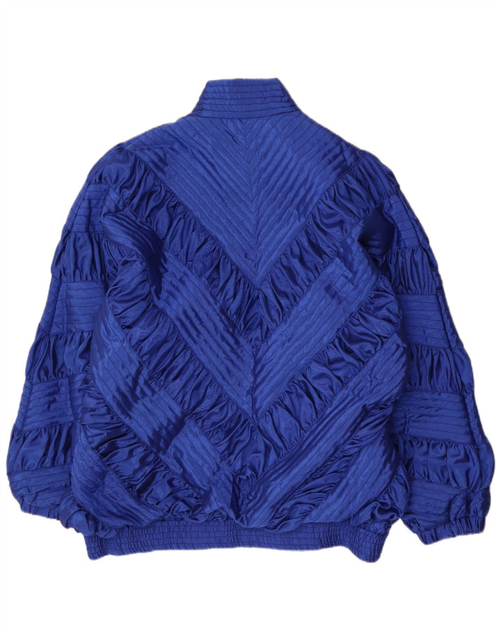 Bomber Vintage pentru femei UK 18 XL Albastru