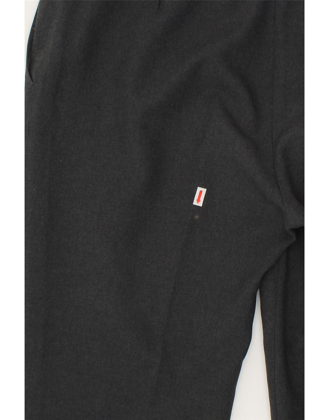 ST. BERNARD Womens Straight Chino Trousers W34 L28 Grey Polyester Vintage St. Bernard and Second-Hand St. Bernard from Messina Hembry 