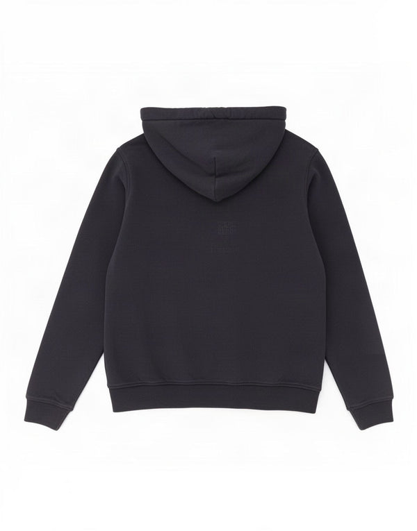Jack Wills Pulover cu glugă cu grafic pentru femei UK 12 Medium, bleumarin, bumbac