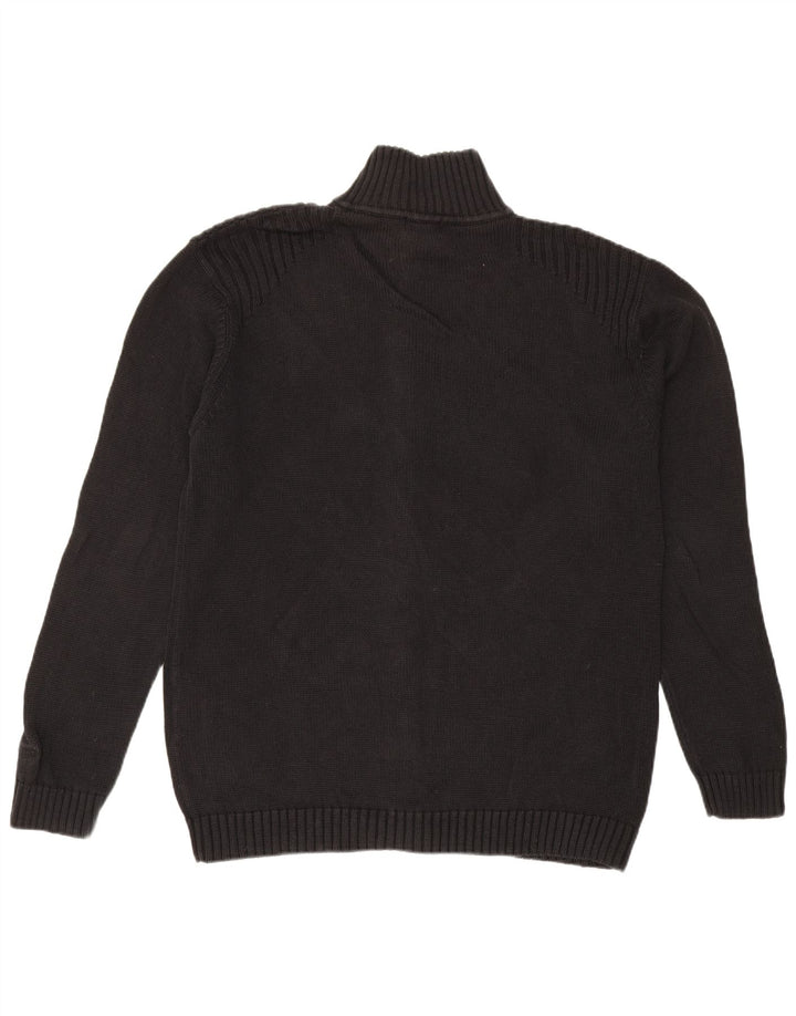 Pulover cardigan pentru bărbați Gant XL, in negru