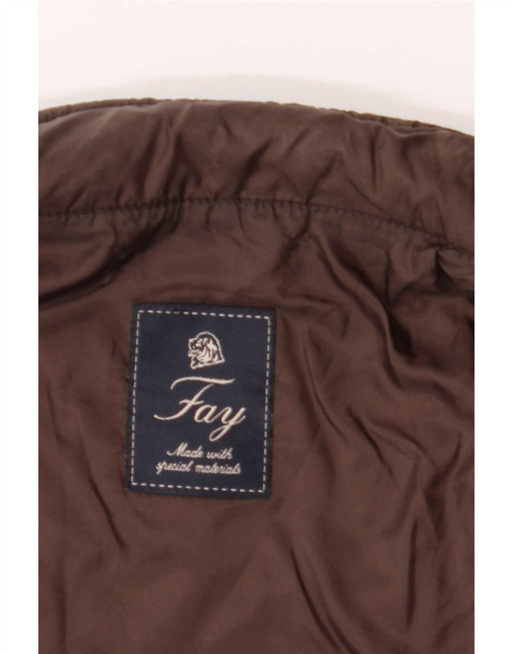 Fay Gilet Captusit pentru Barbati UK 38 Maro Mediu