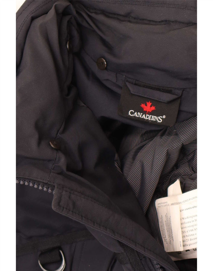 Jachetă căptușită pentru bărbați Canadiens UK 42 XL bumbac bleumarin