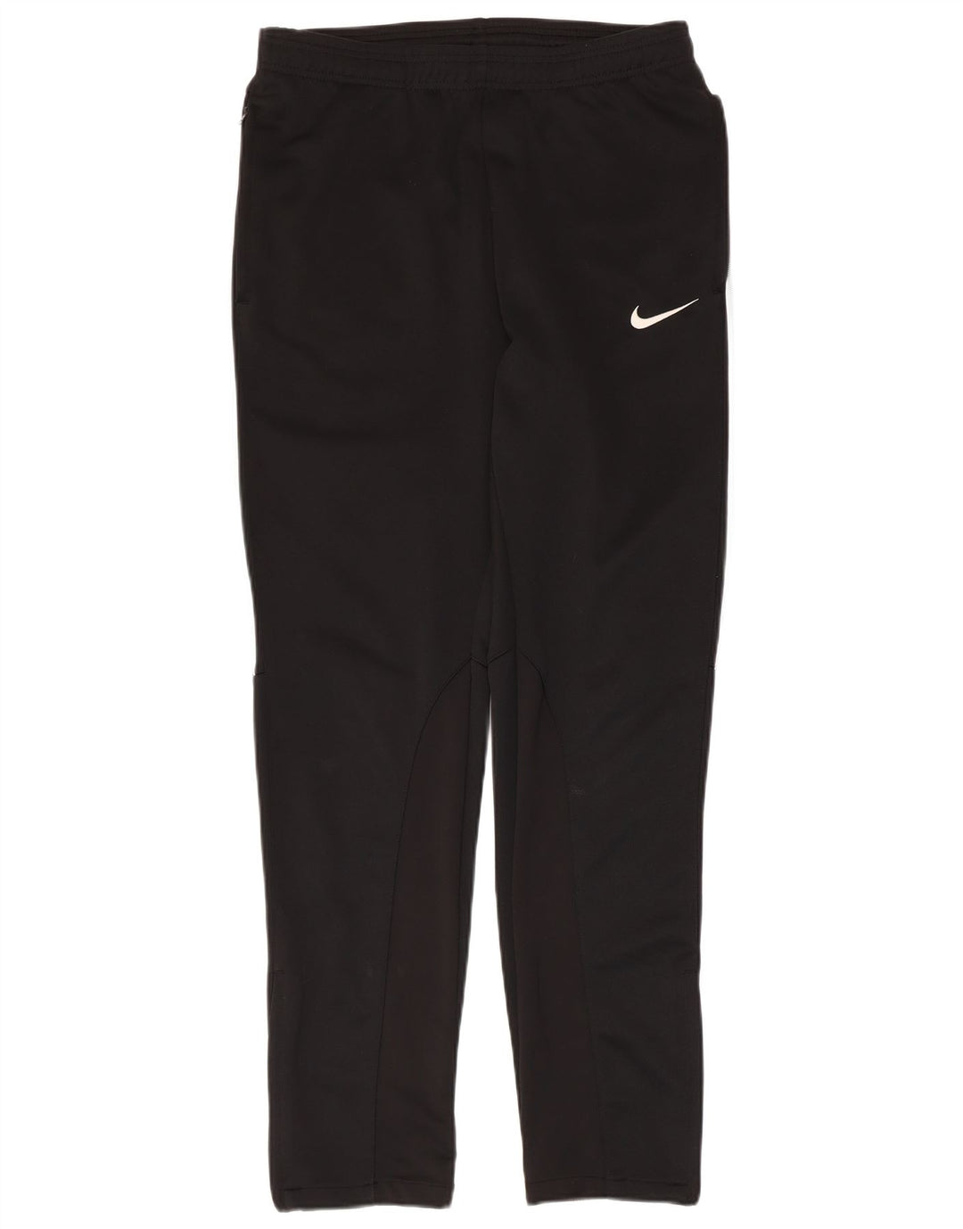 Pantaloni de trening NIKE pentru femei UK 14 Medium Black Colorblock Poliester