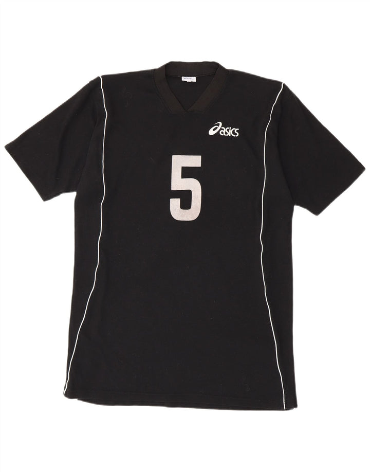 Tricou grafic Asics Slim Fit Top XL Poliester negru
