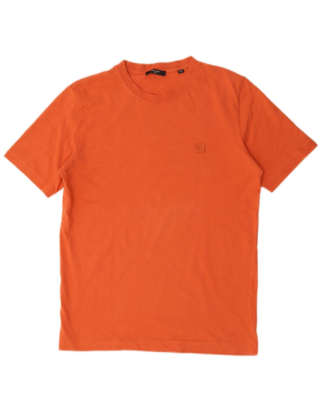 Tricou Jack & Jones pentru bărbați Top mare din bumbac portocaliu
