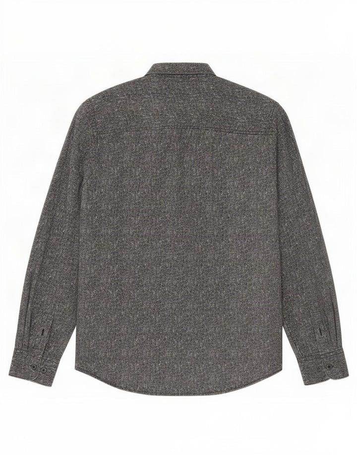 Cămașă pentru bărbați Calvin Klein Jeans cu model abstract XL bumbac gri
