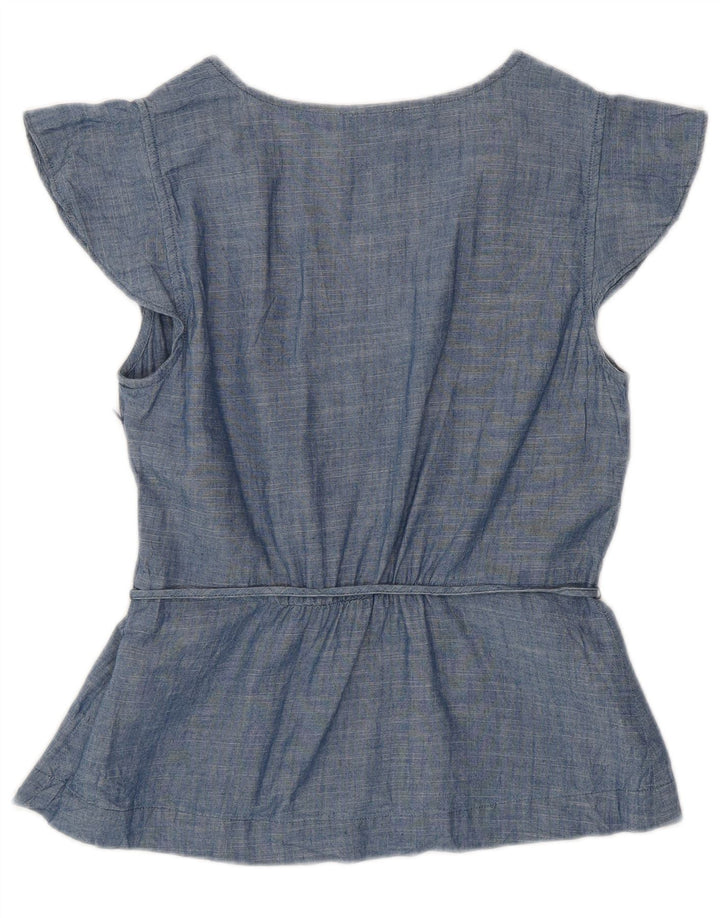 Bluză pentru femei J. CREW Top US 0 XS Bumbac albastru