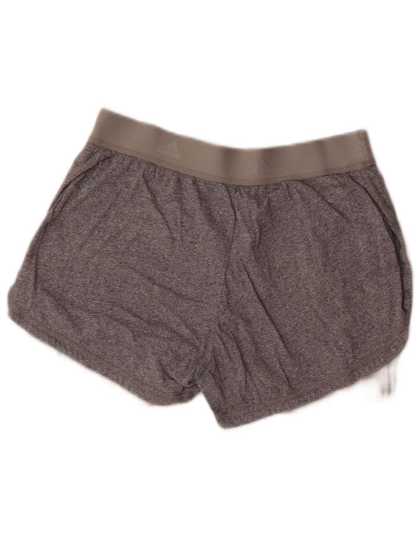 Pantaloni scurți Sport Climalite Graphic Adidas pentru femei UK 8/10 Small Gri