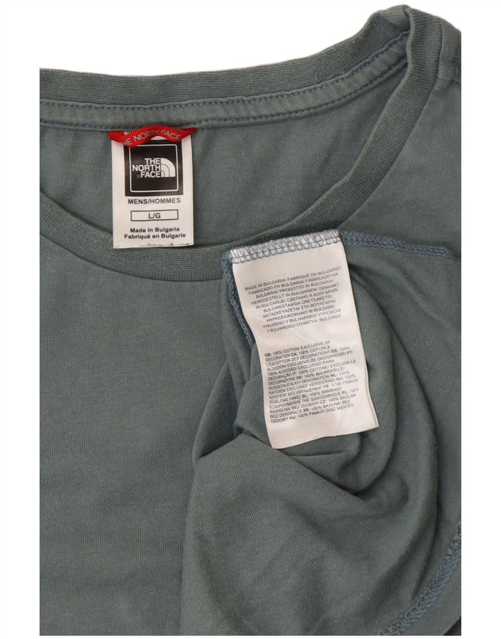 Tricou pentru bărbați THE NORTH FACE Top mare din bumbac verde