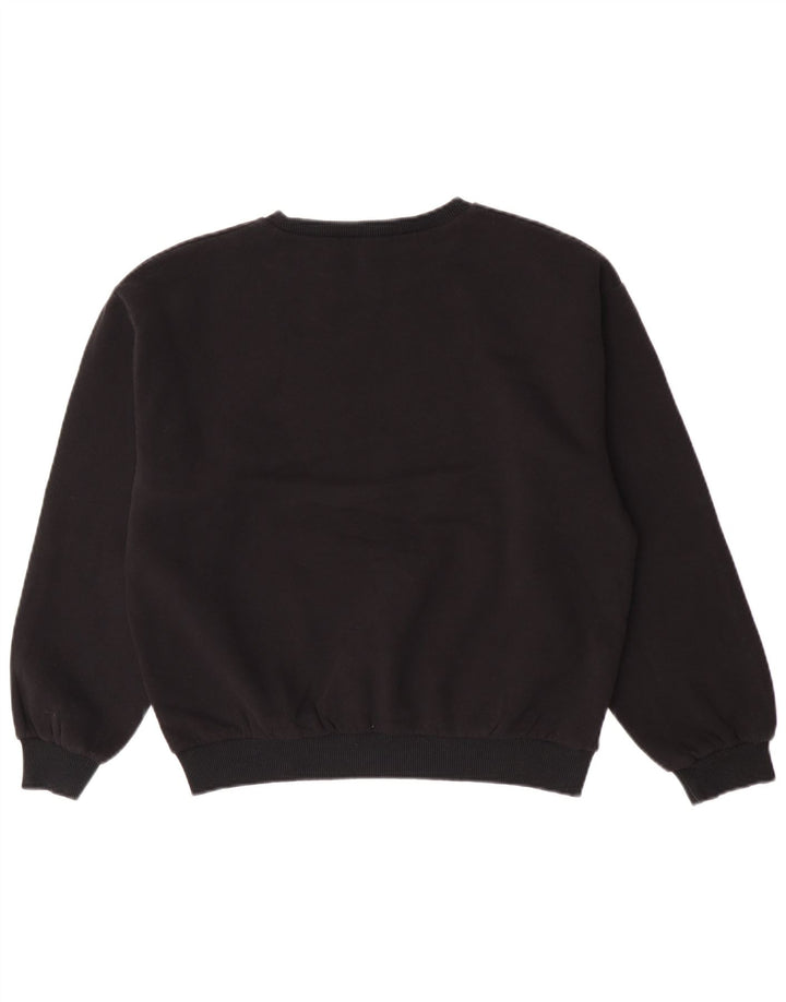 Pulover cu grafic pentru femei Zara UK 14 Medium Negru
