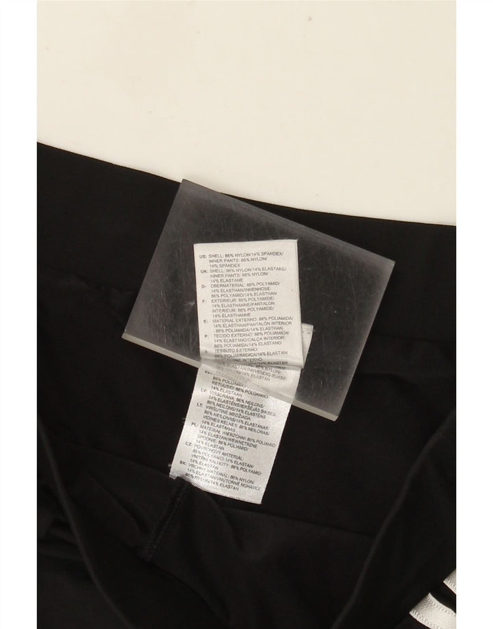 Pantaloni adidas Climalite pentru femei UK 10 Small Black Nylon