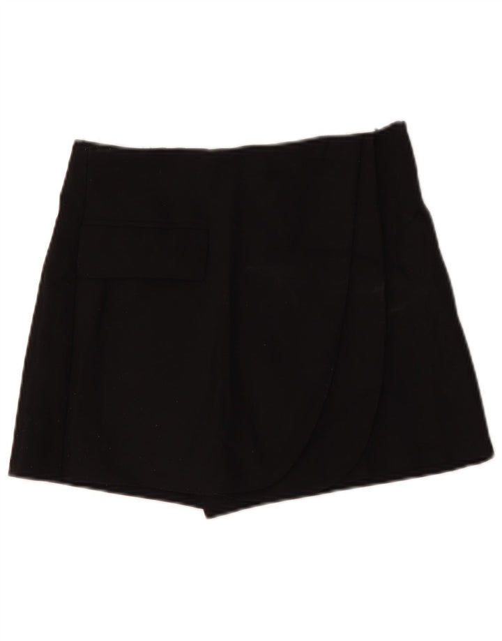 Pantaloni scurți casual pentru damă Zara Mici W26 Poliester negru
